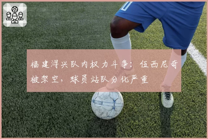 福建浔兴队内权力斗争：伍西尼奇被架空，球员站队分化严重